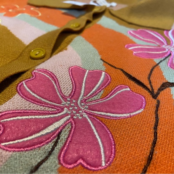 80’S VIBE MUSHROOM CARDIGAN - Picture 5 of 7